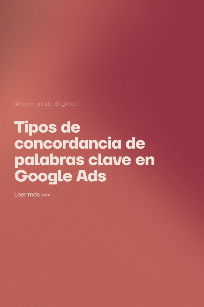 tipos concordancia palabras clave