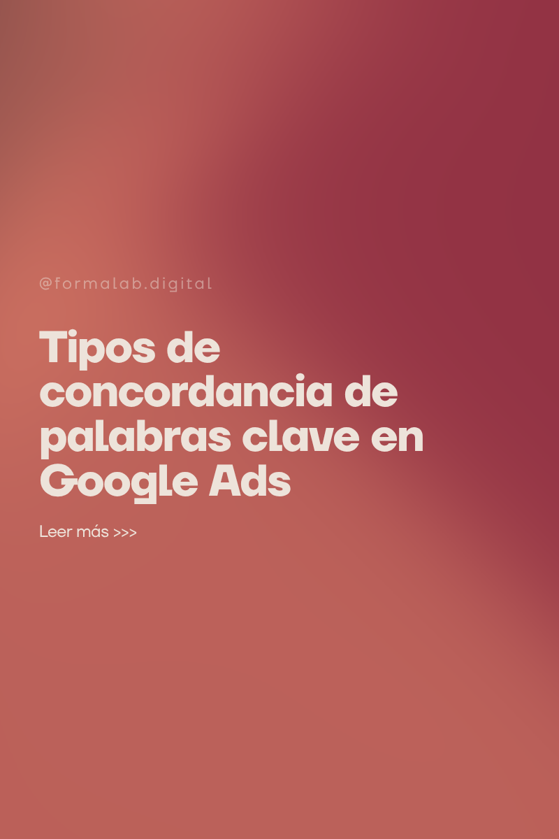 tipos concordancia palabras clave