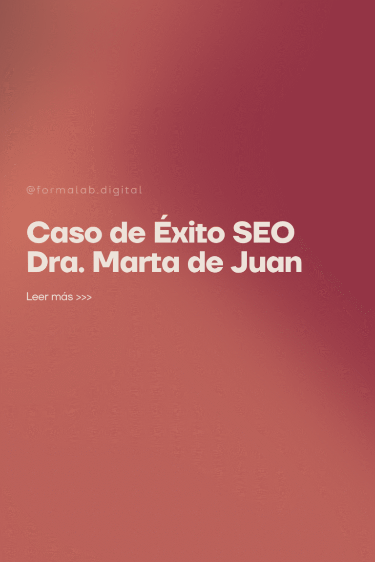 Caso de éxito seo marta de juan