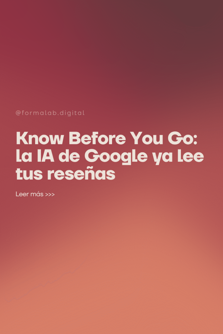 Know Before You Go: Google resume tus reseñas con IA